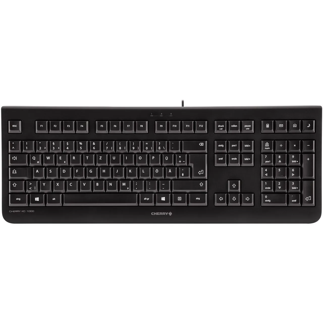 Cherry KC-1000 - keyboard, black