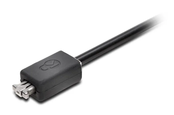 (L&ouml;yt&ouml;nurkka) Kensington MiniSaver Mobile Lock - Sylimikron lukittava kaapeli - musta - 1.8 m