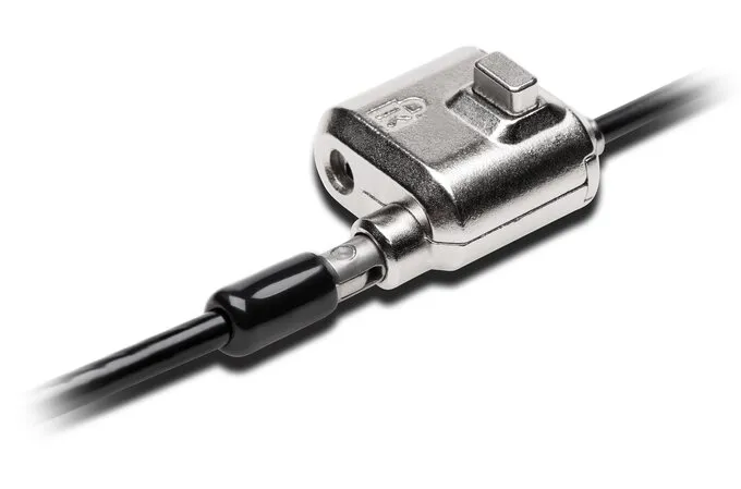 (L&ouml;yt&ouml;nurkka) Kensington MiniSaver Mobile Lock - Sylimikron lukittava kaapeli - musta - 1.8 m