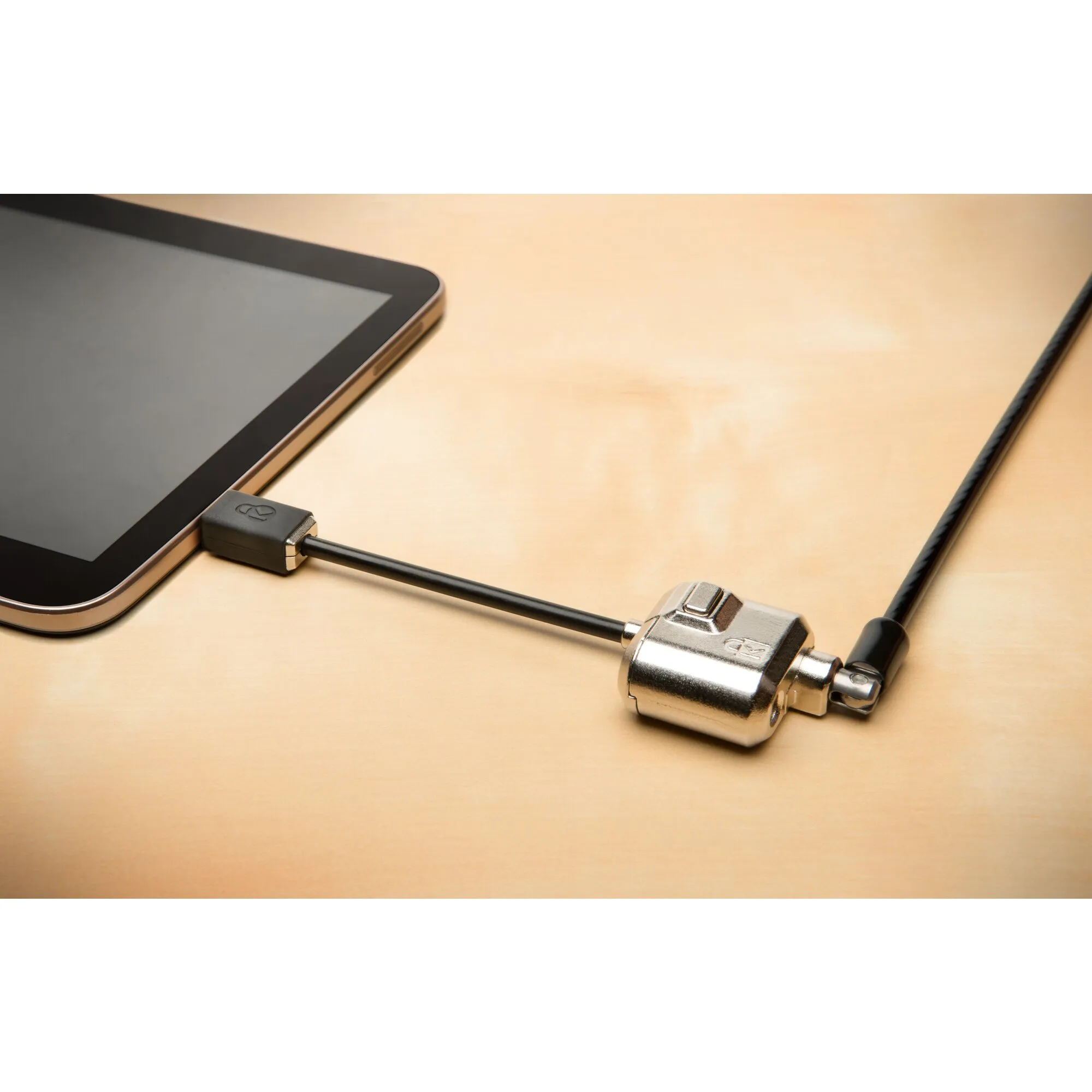 (L&ouml;yt&ouml;nurkka) Kensington MiniSaver Mobile Lock - Sylimikron lukittava kaapeli - musta - 1.8 m