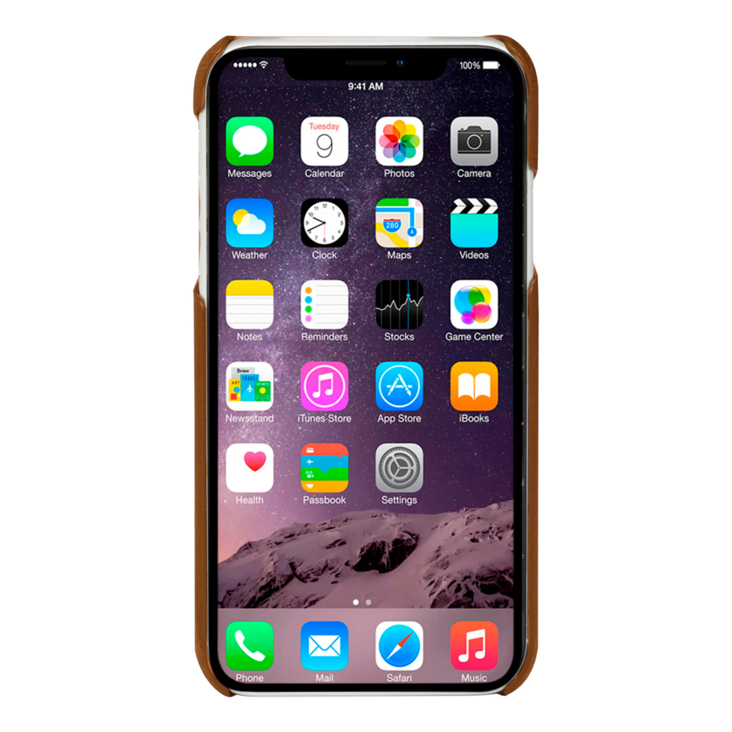 Dbramante1928 Lynge, iPhone 11 - Wallet Case, Tan