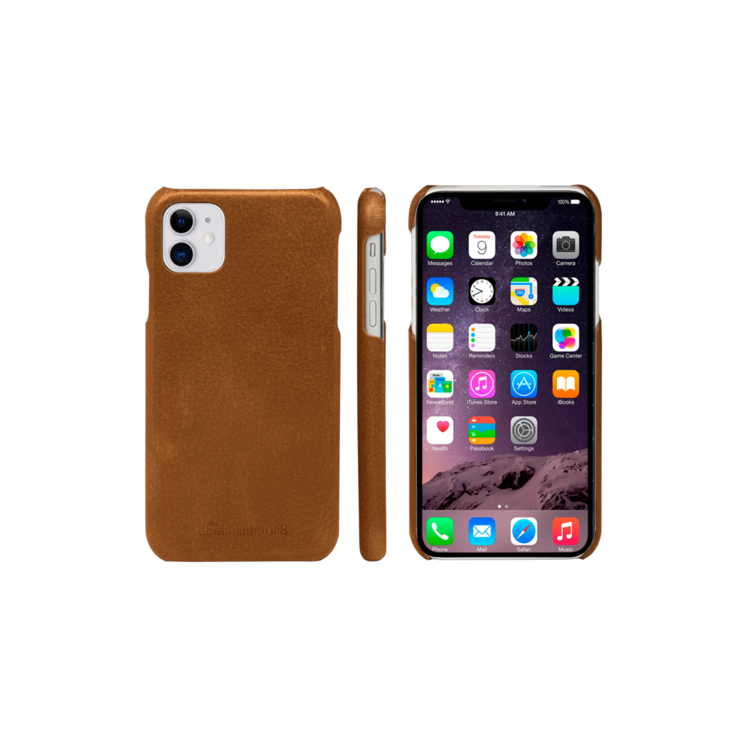 Dbramante1928 Lynge, iPhone 11 - Wallet Case, Tan