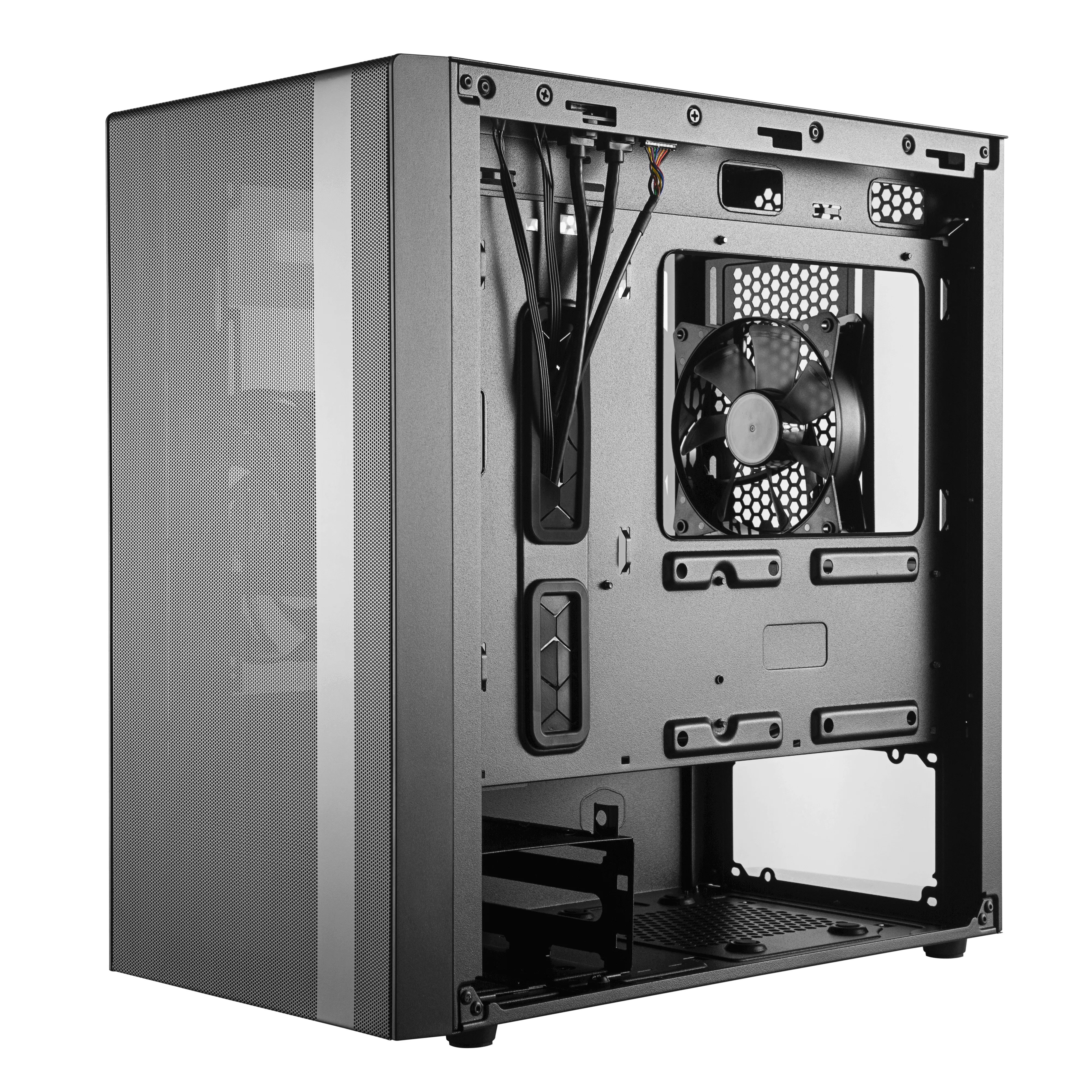 Cooler Master NR400 - Mini Tower case, window, Black