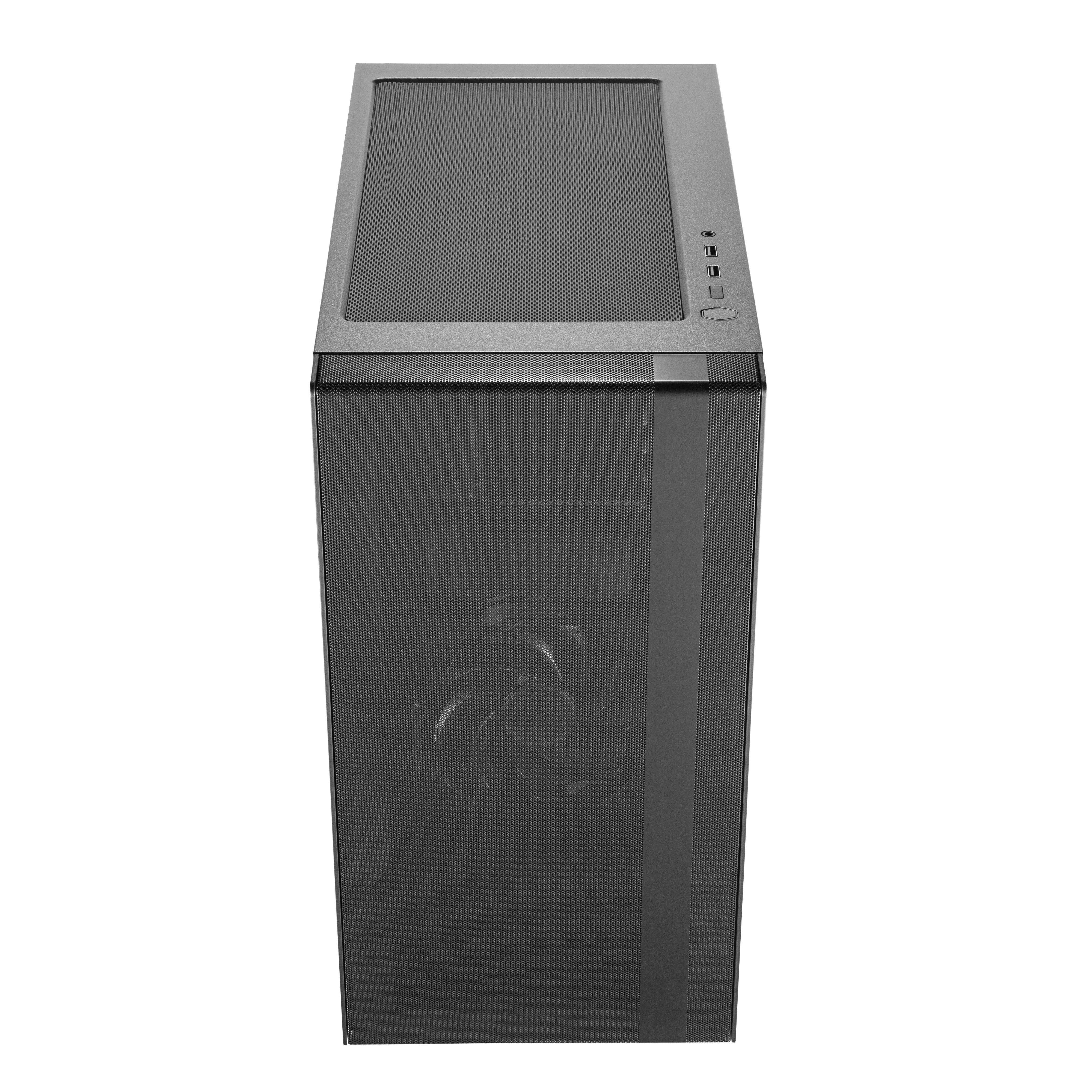 Cooler Master NR400 - Mini Tower case, window, Black