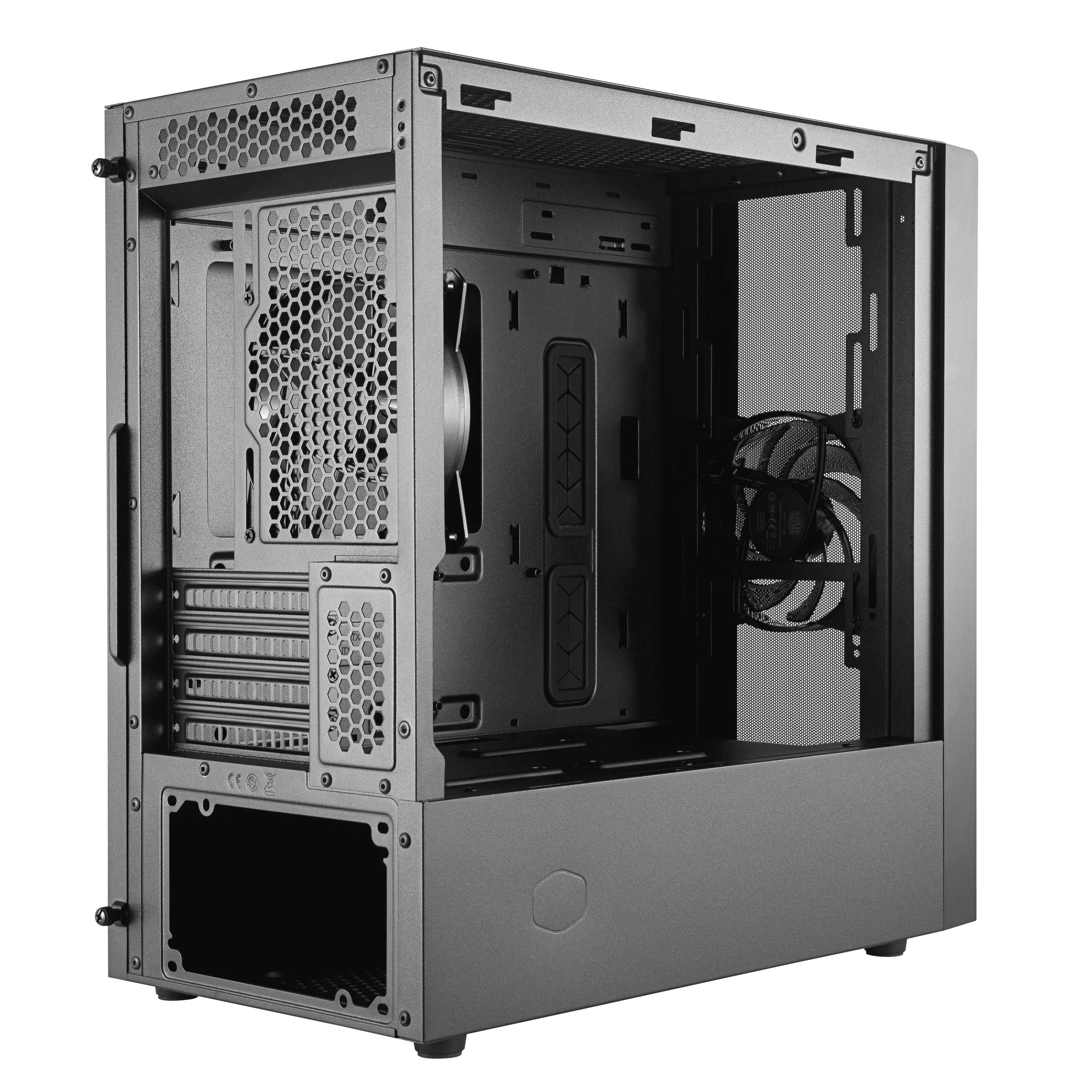 Cooler Master NR400 - Mini Tower case, window, Black