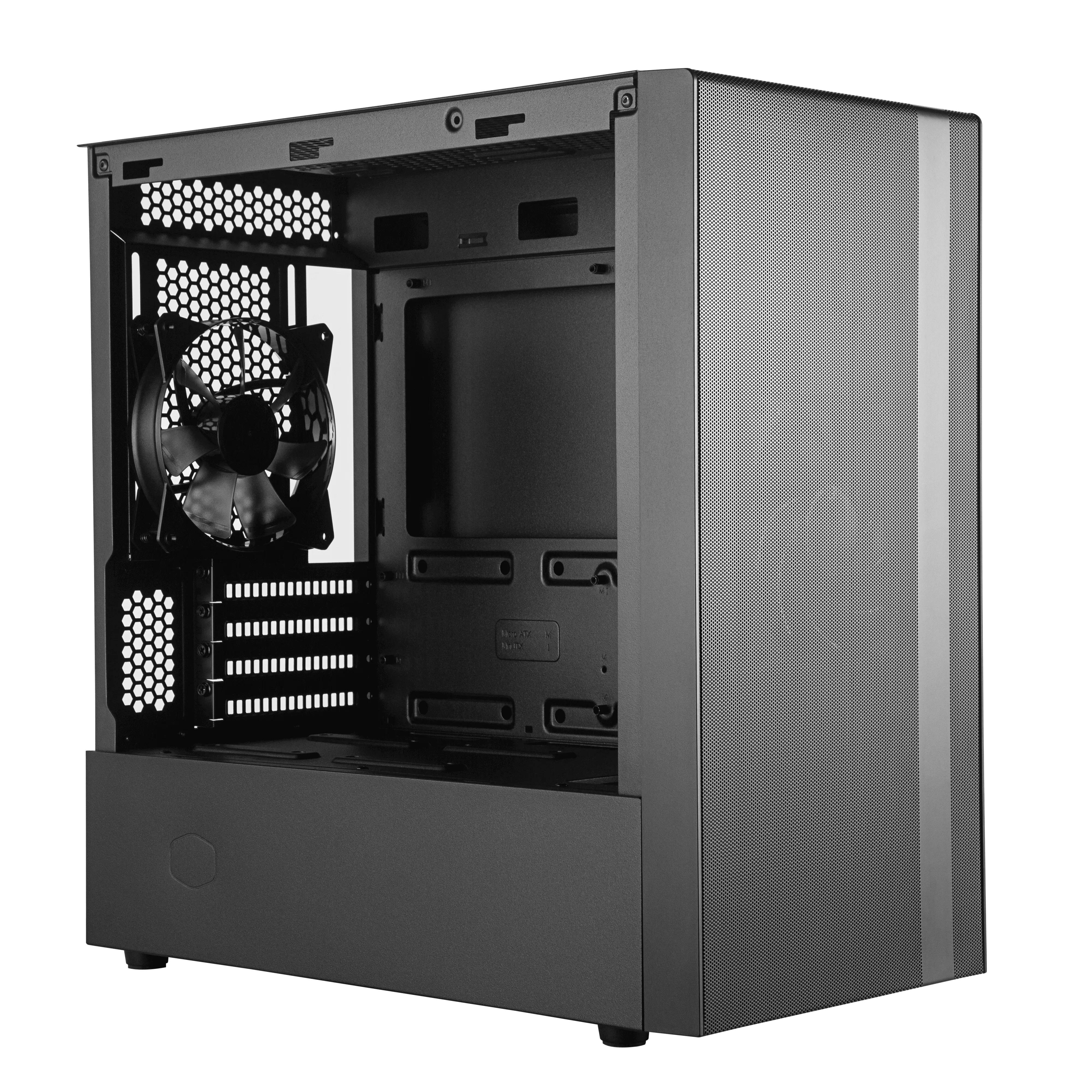 Cooler Master NR400 - Mini Tower case, window, Black