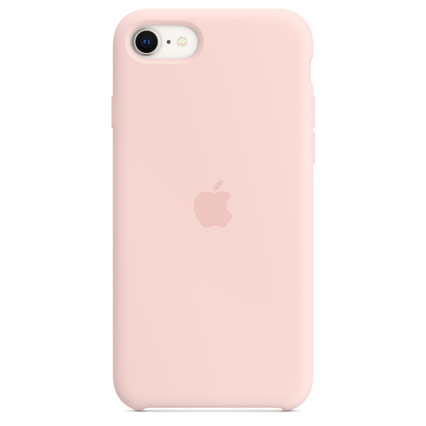 Apple iPhone SE - Silicone Case, Chalk Pink
