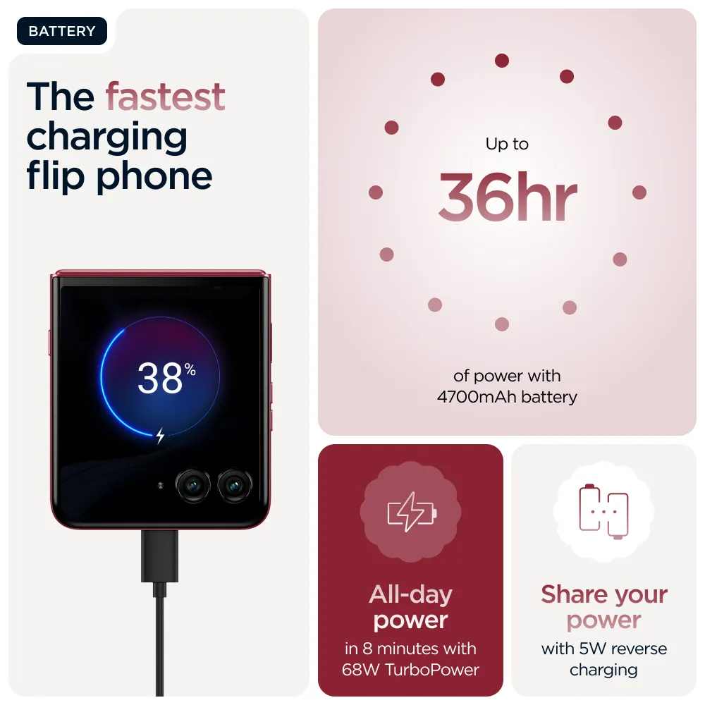 Motorola Razr 60 Ultra 16/512 GB, Rio Red