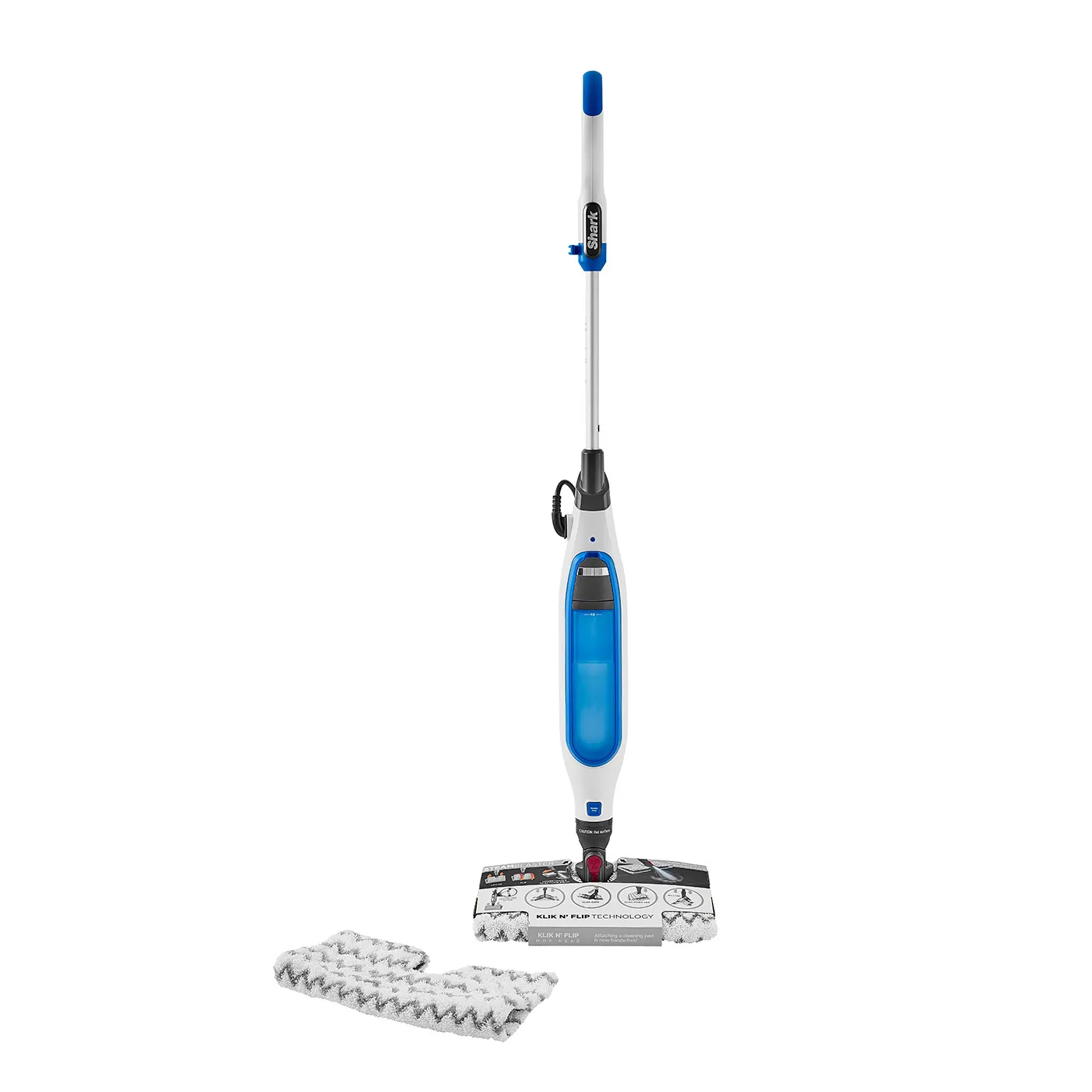 Shark Klik n' Flip S6001EU &Aring;ngmopp 1200 W 0,4 L Flerf&auml;rgad/Vit