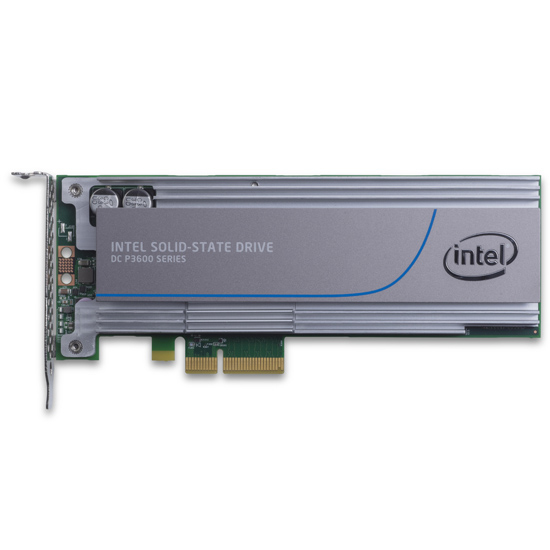 Intel Solid-State Drive DC P3600 Series - Puolijohdeasema - 400 Gt - sis&auml;inen - PCI Express 3.0 x4 (NVMe)