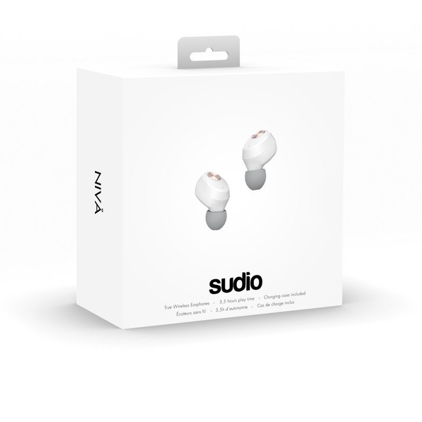 SUDIO NIV&Aring; (TRUE WIRELESS BIG CASE WHITE)