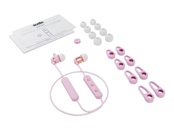 SUDIO TIO (IN EAR TEXTILE CORD PINK)