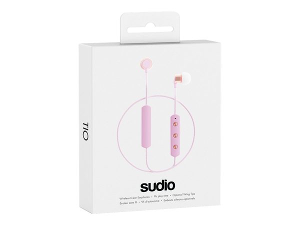 SUDIO TIO (IN EAR TEXTILE CORD PINK)