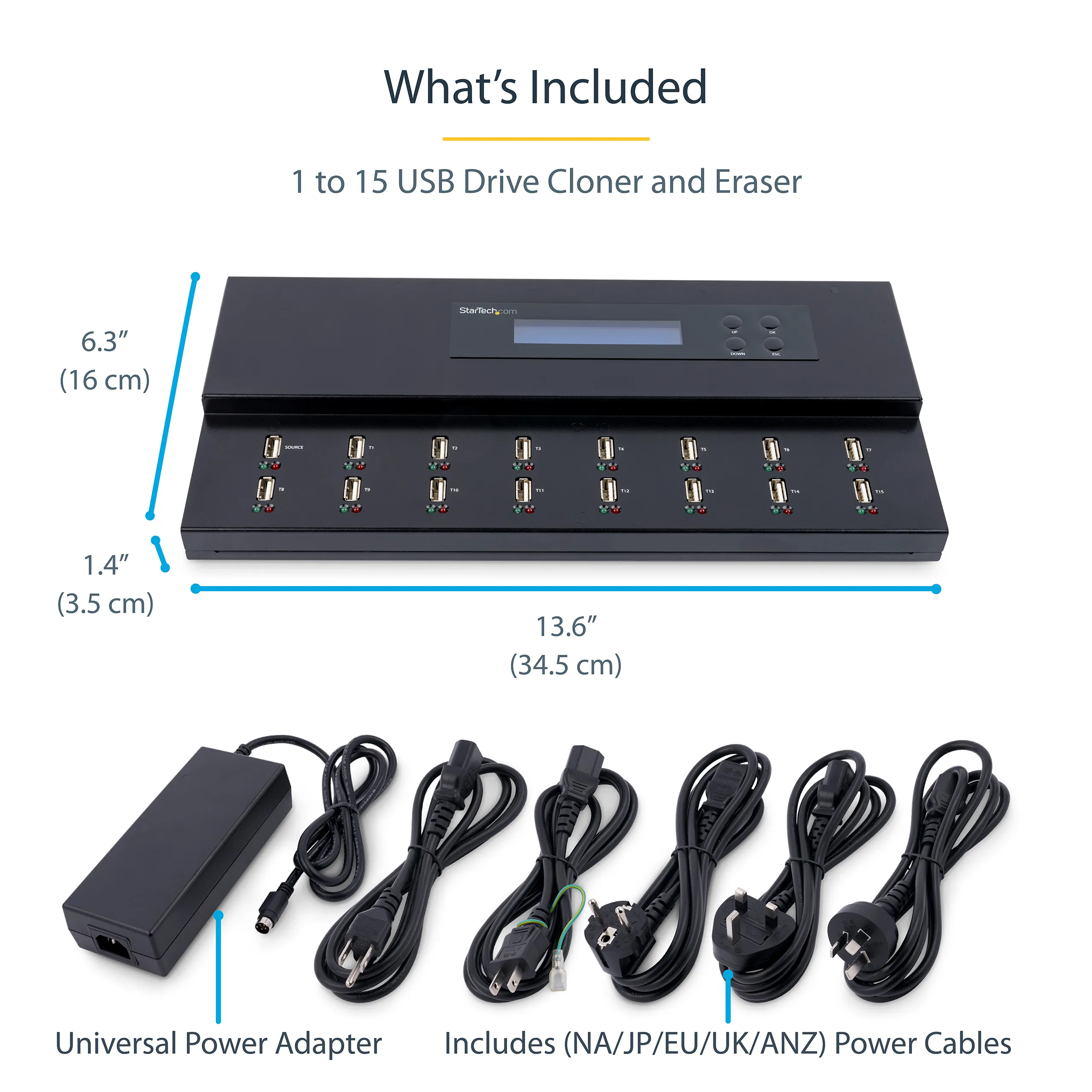 StarTech.com USB Duplicator/Eraser - 1:1