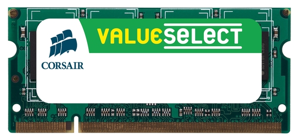 Corsair 2GB (1x2GB) Value Select, DDR2 800MHz - gr&ouml;n
