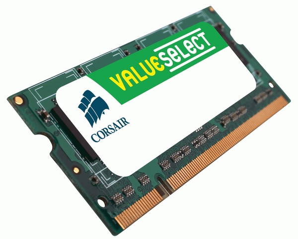 Corsair 2GB (1x2GB) Value Select, DDR2 800MHz - gr&ouml;n