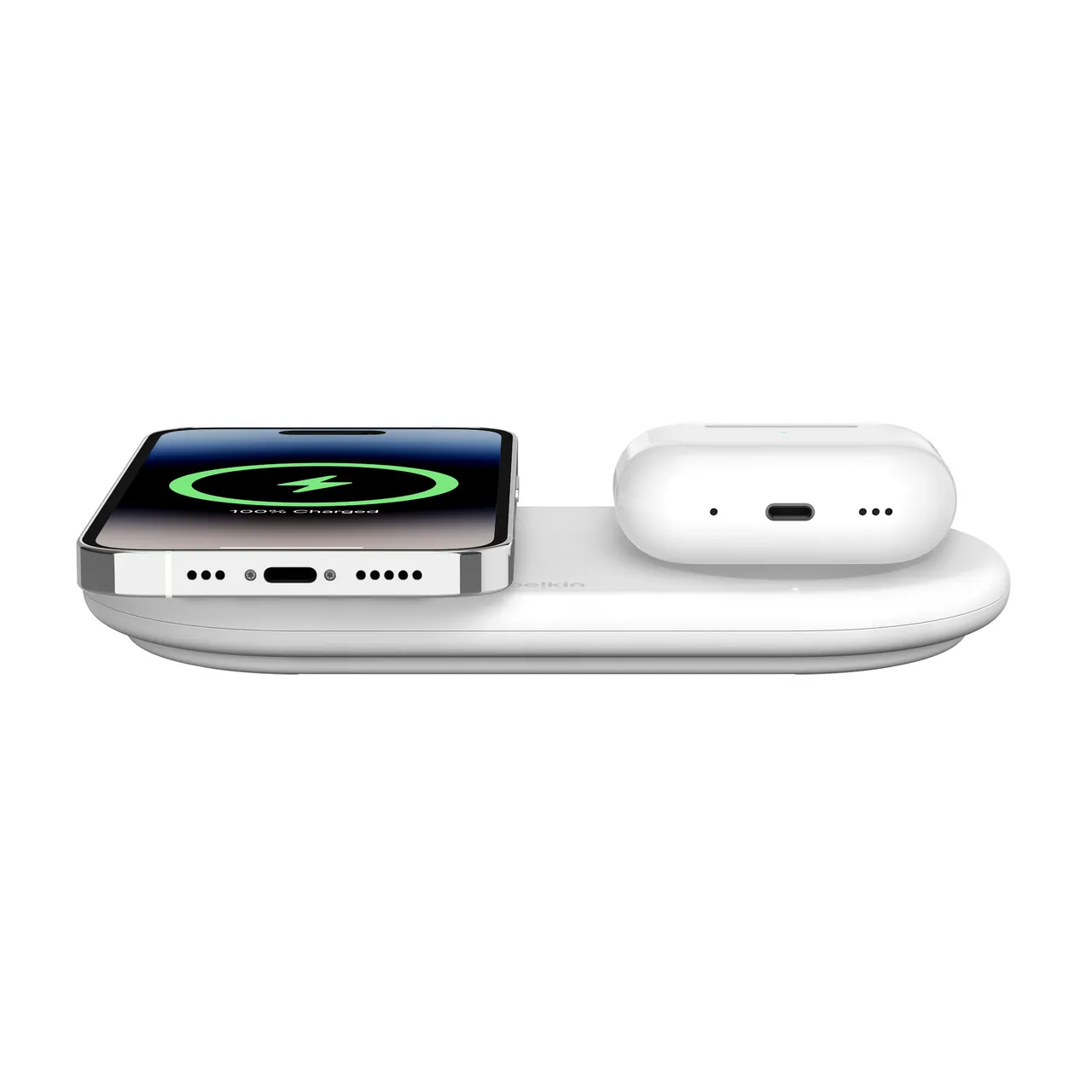 BOOST CHARGE PRO 2in1 Qi2 15W MC Pad, White