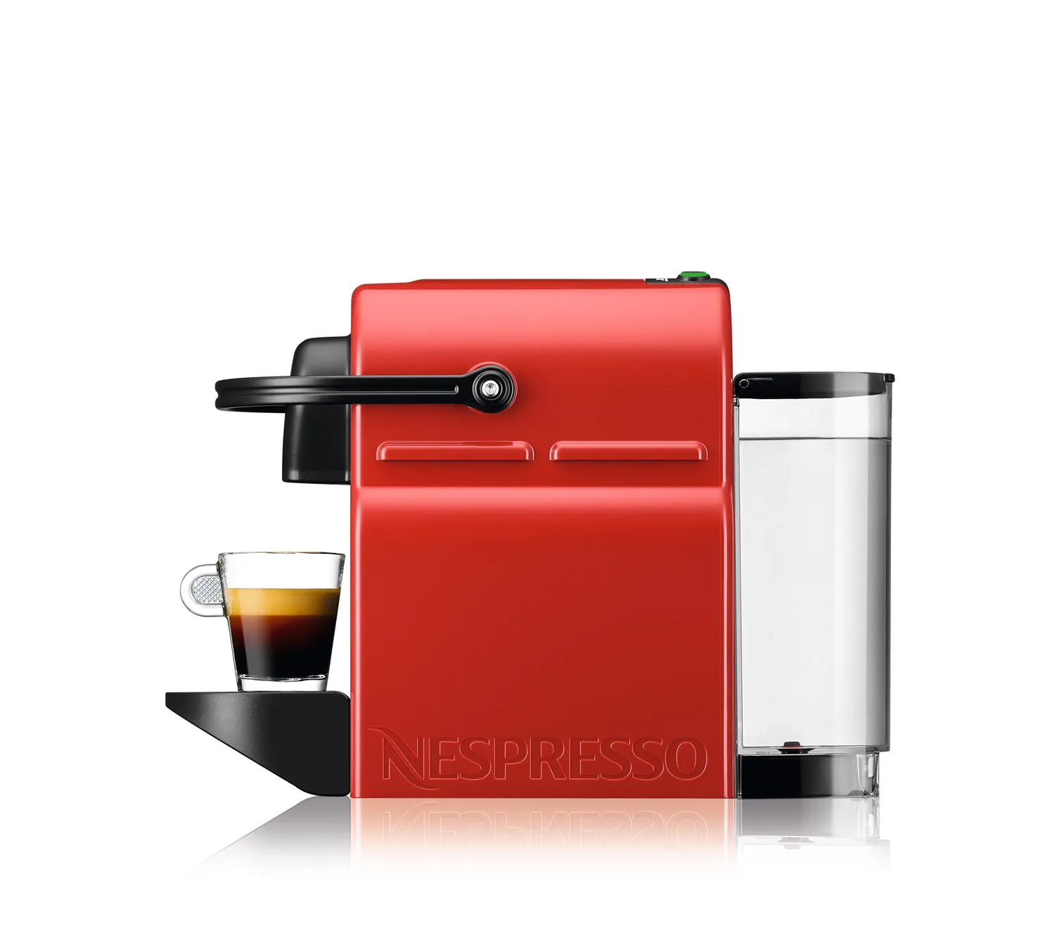 Krups Nespresso Inissia - capsule coffee maker, red