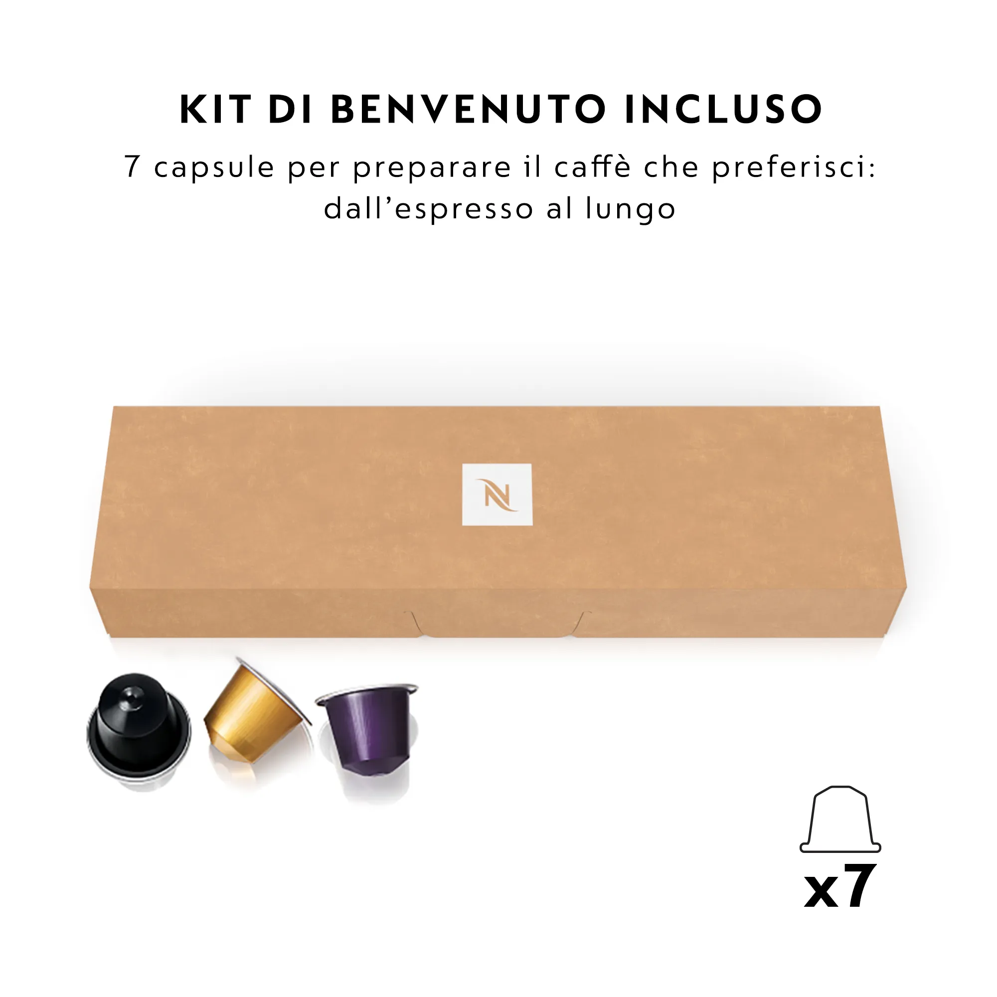 Krups Nespresso Inissia - capsule coffee maker, red