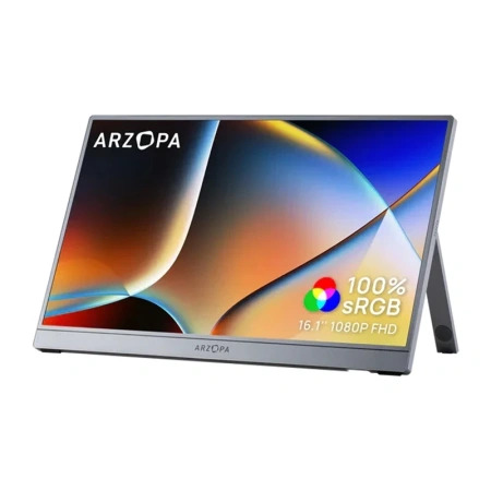 ARZOPA Z1C 16.1" Full HD, IPS Portable Monitor