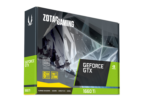 Zotac GeForce GTX 1660 Ti Gaming 6 Gt -n&auml;yt&ouml;nohjain