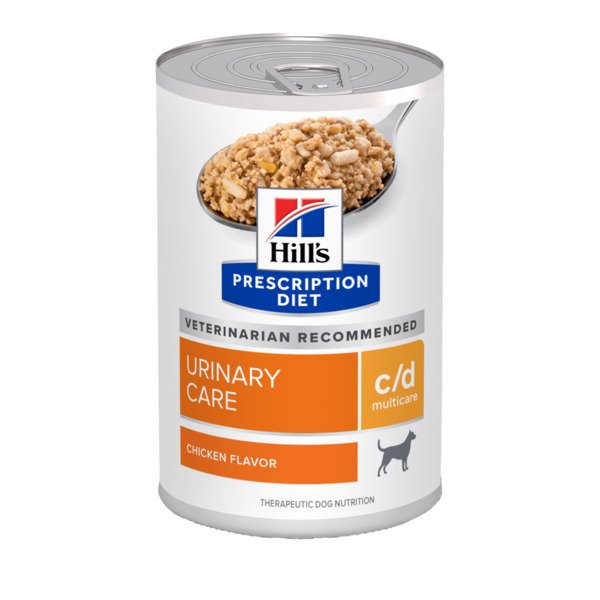 Hill's Prescription Diet c/d Multicare Urinary Care Chicken Flavor, Wet food for dogs, Adult, 370g