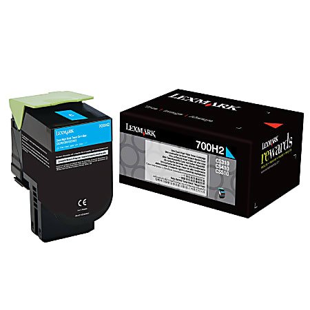 Lexmark 70C0H20 Toner cartridge, Cyan