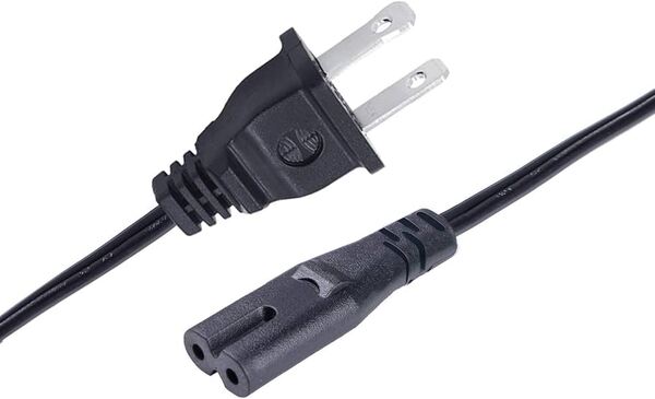 Roborock 9.06.0484 IEC C13 Replacement power cord
