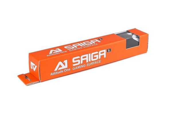Attitude One Saiga S - gaming musmatta, 260x220 mm, Svart