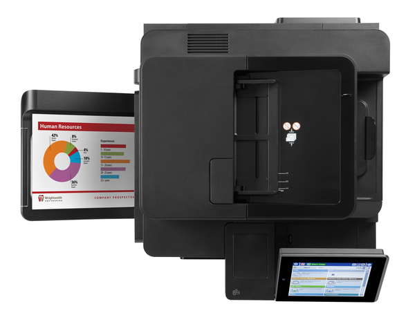 HP LaserJet Enterprise M680dn Duplex, LAN, A4 - f&auml;rglaserskrivare