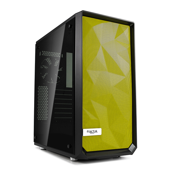 Fractal Design Meshify C - Yellow Front