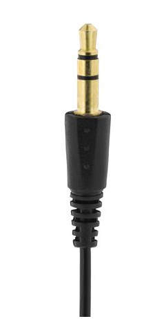 DELTACO nappikuulokkeet,3,5mm,3 kokoa, kaapeli 1,2m, musta/hopea