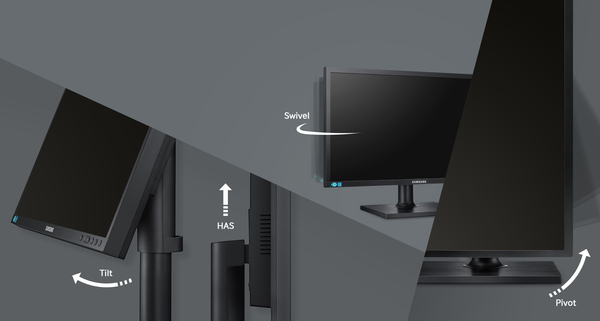 Samsung 24" S24E650BW, WUXGA, PLS - monitor