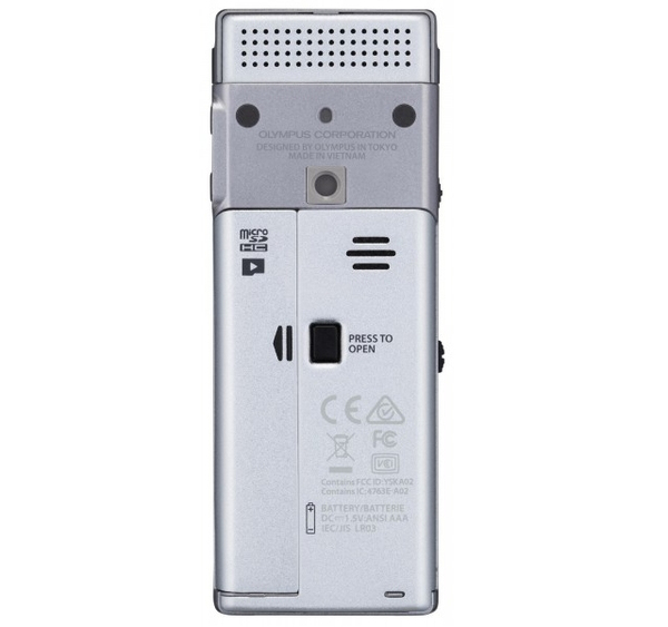 OLYMPUS DM-720 SILVER (4GB) - INCL. NIMH BATTERY, STAND CLIP