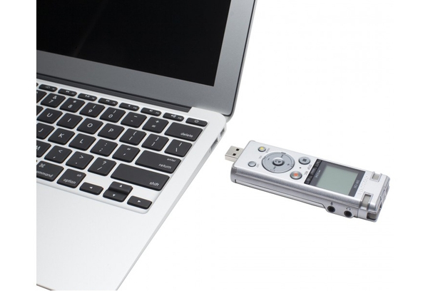 OLYMPUS DM-720 SILVER (4GB) - INCL. NIMH BATTERY, STAND CLIP