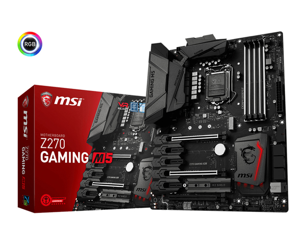 MSI Z270 Gaming M5, ATX -emolevy