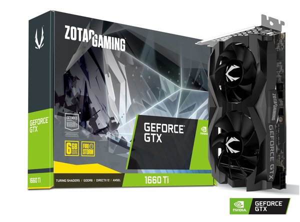 Zotac GeForce GTX 1660 Ti Gaming 6 Gt -n&auml;yt&ouml;nohjain