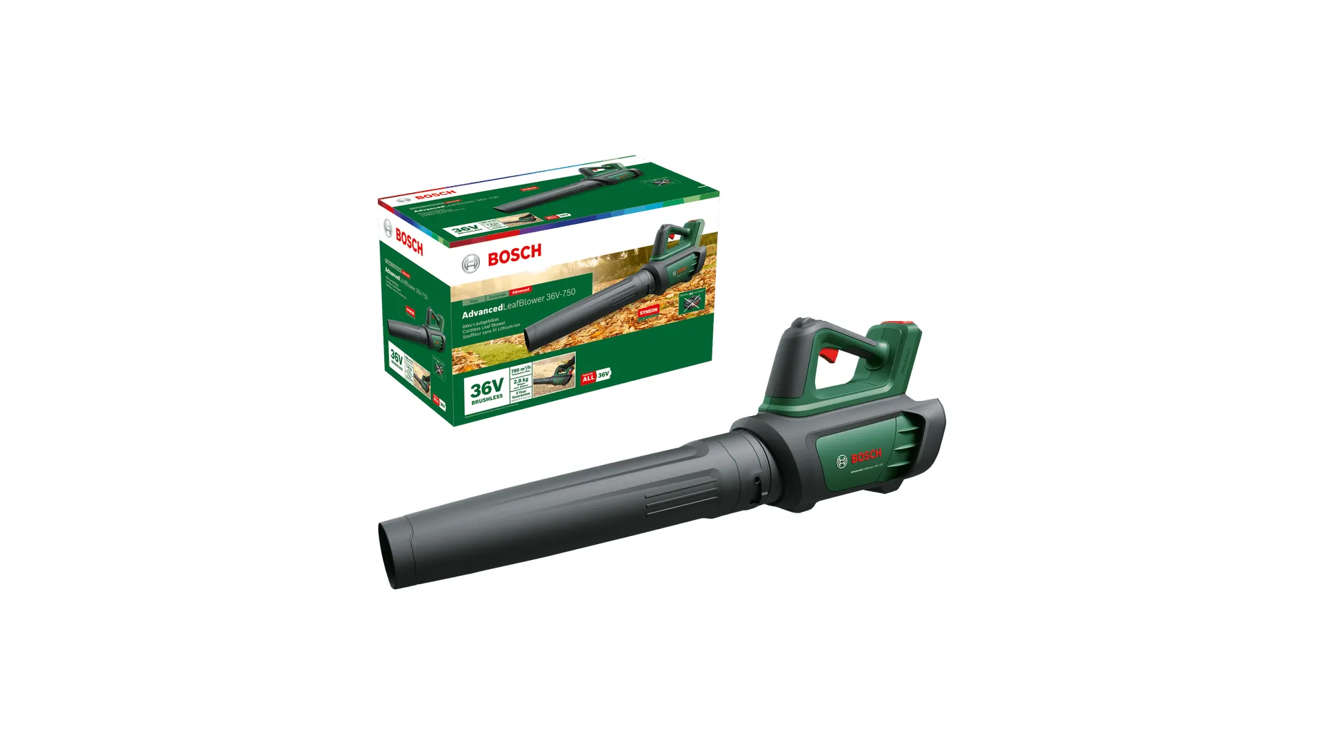 Bosch Advanced LeafBlower 36V-750 - leaf blower
