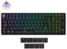 Keychron K4 HE Wireless Mechanical Gaming Keyboard, Gateron Double-rail Magnetic, Black