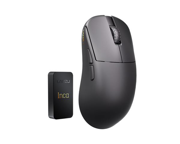 Lamzu Inca 8K Wireless Gaming Mouse, Black