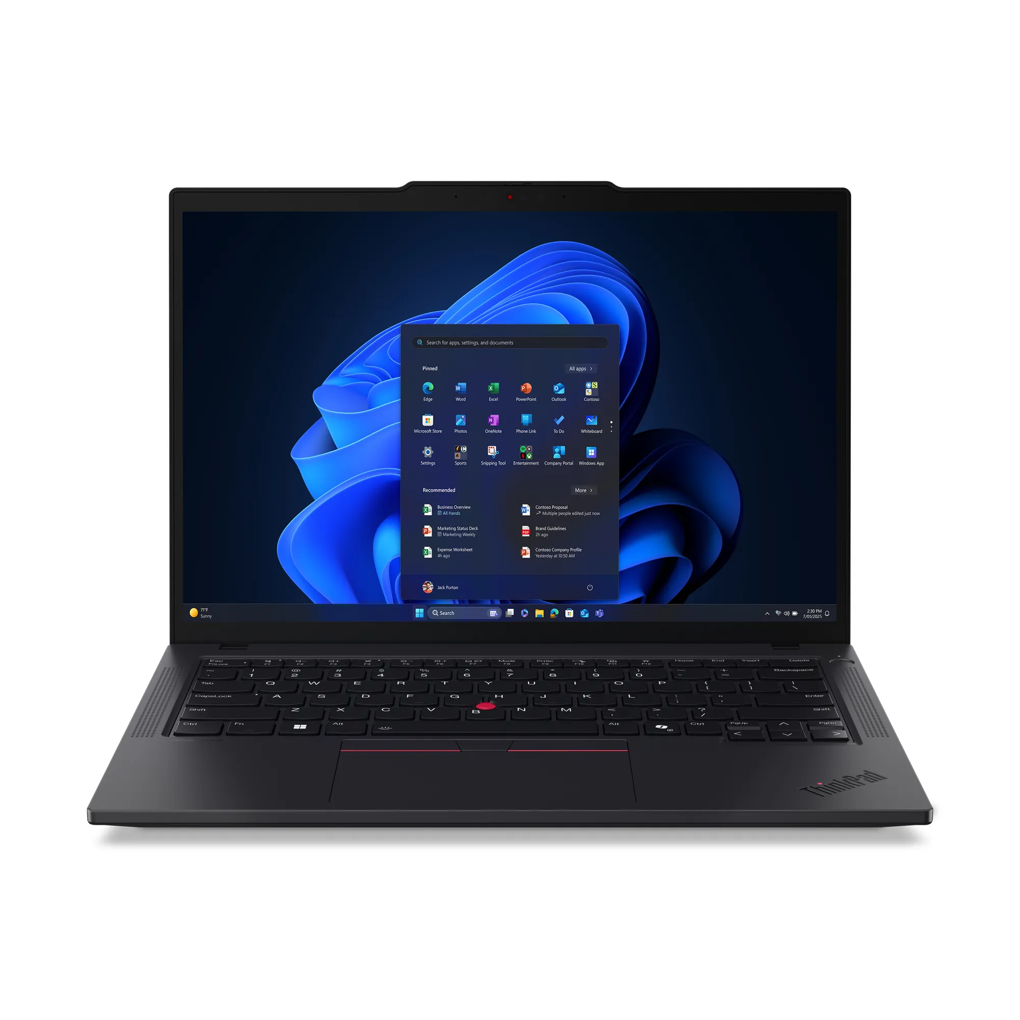 Lenovo ThinkPad T14 Gen 6 (Intel) 14" 225U, 16 GB, 512 GB SSD, Win 11 Pro - bärbar dator, Svart
