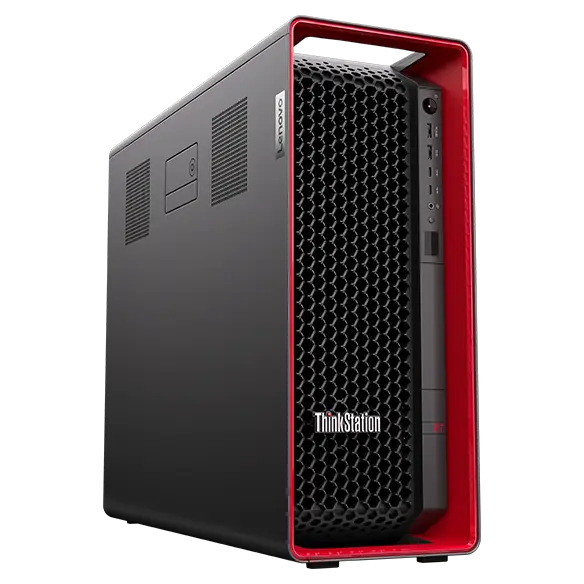 Lenovo ThinkStation P7 Xeon W9-3495X, 128GB, 2TB, RTX 5000, Win 11 Pro Workstation, Tower, Black Lenovo ThinkStation P7 Xeon W9-3495X, 128GB, 2TB, RTX 5000, Win 11 Pro Workstation, Tower, Black