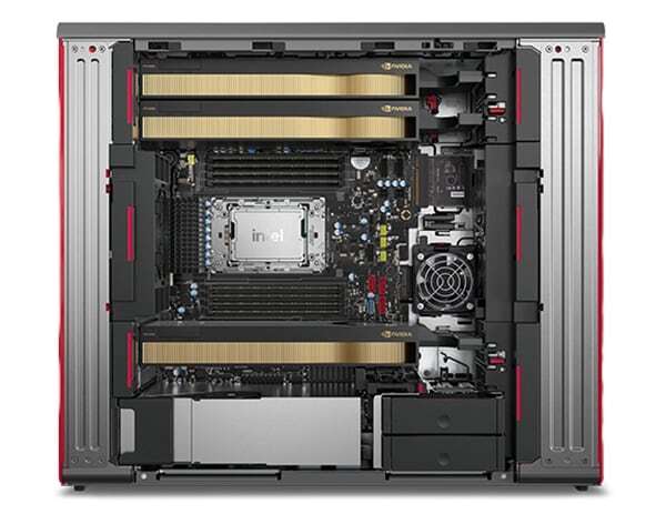 Lenovo ThinkStation P7 Xeon W9-3495X, 128GB, 2TB, RTX 5000, Win 11 Pro Workstation, Tower, Black Lenovo ThinkStation P7 Xeon W9-3495X, 128GB, 2TB, RTX 5000, Win 11 Pro Workstation, Tower, Black