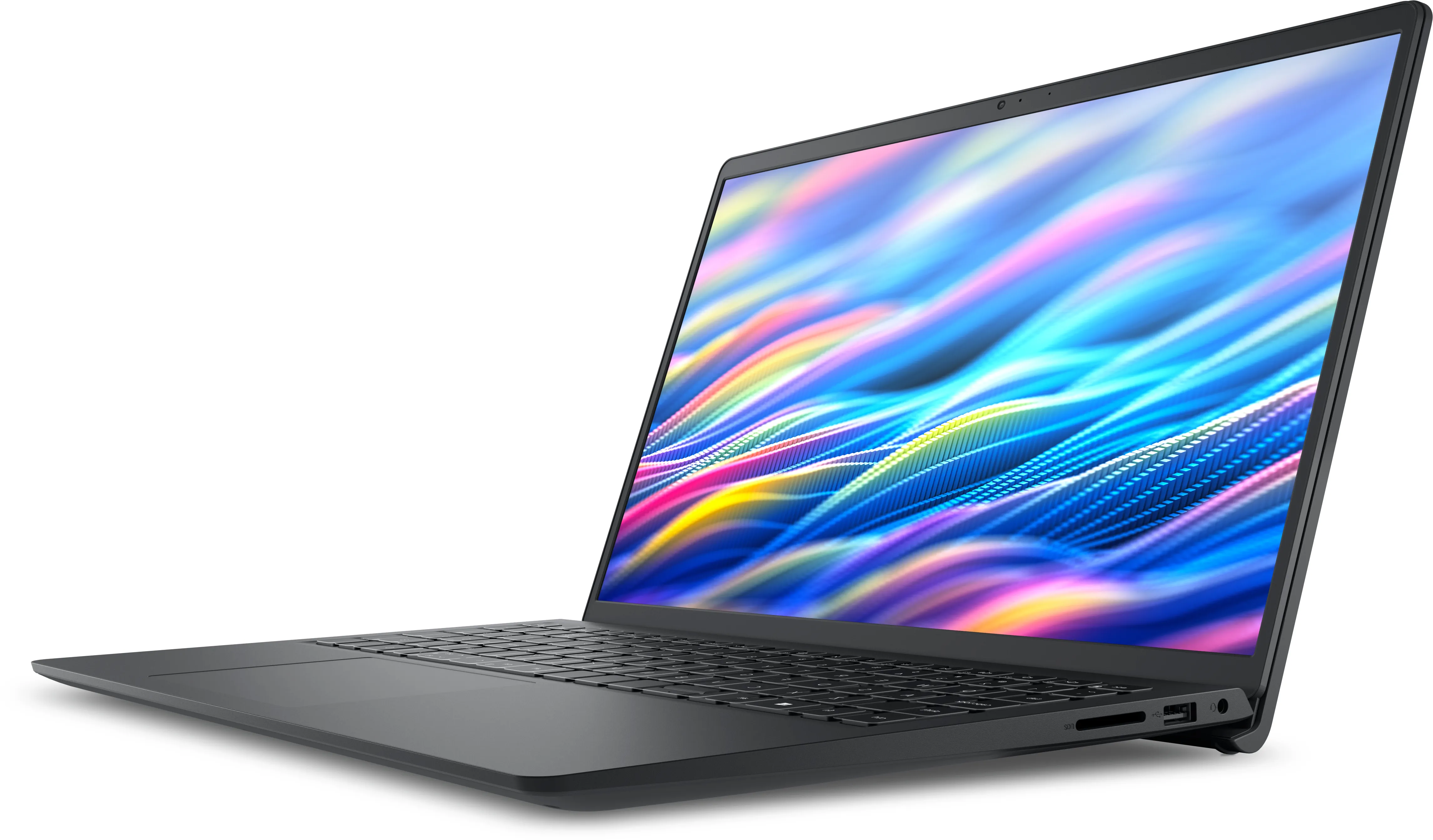Dell DC15250 15.6" i7-1355U, 16 Gt, 512 Gt SSD, Win 11 Pro -kannettava, Musta
