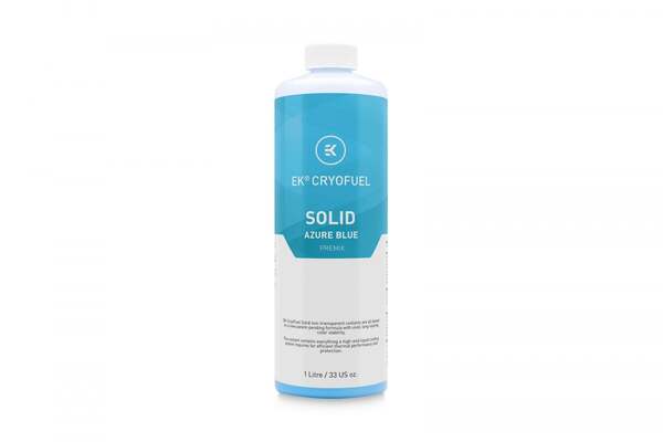 EKWB CryoFuel Solid Azure Blue1000mL