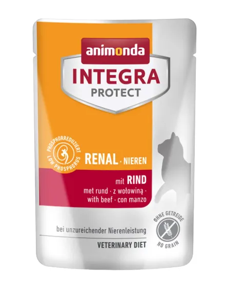 Animonda Integra Protect Renal with Beef, Kissan märkäruoka, Adult, 85 g