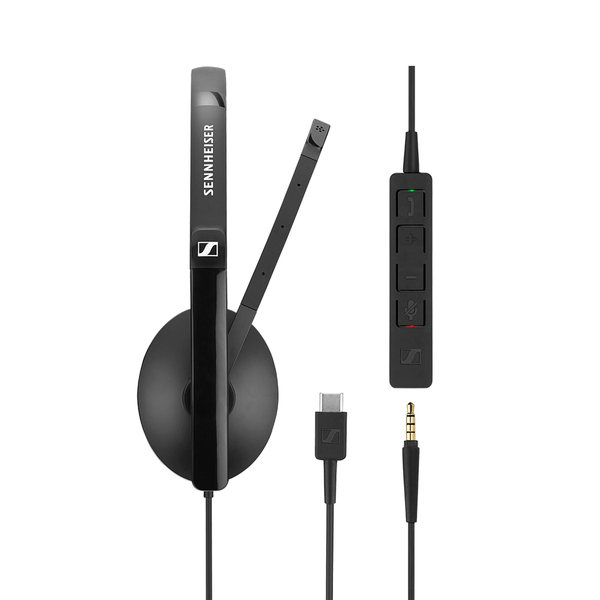 SENNHEISER SC 135 3.5MM , USB-C WIRED MONOAURAL INLINE CALL CONTROL MS