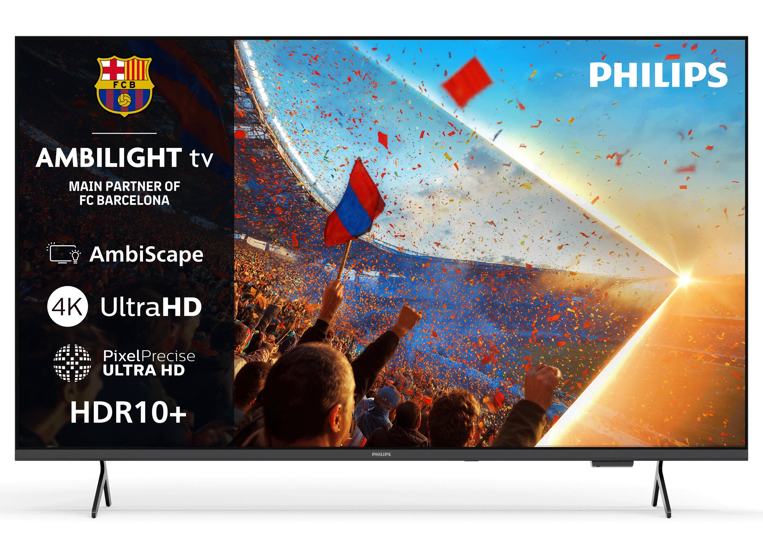 Philips 50PUS8001/12 50" 4K LED Titan OS TV, 60Hz, HDR10+