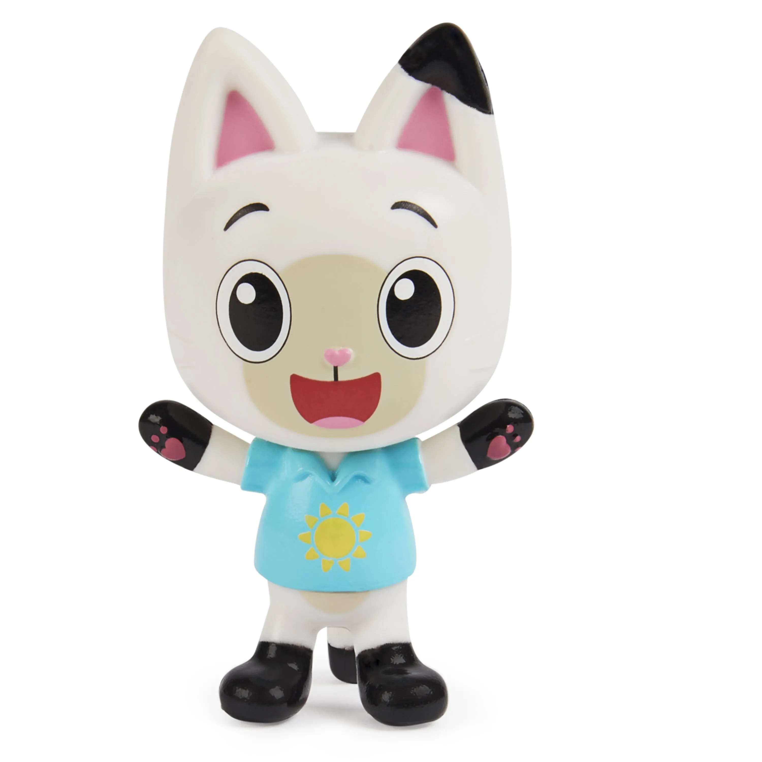 Spin Master Gabby's Dollhouse - Carlita toy car with Pandy Paws figure, toy vehicle