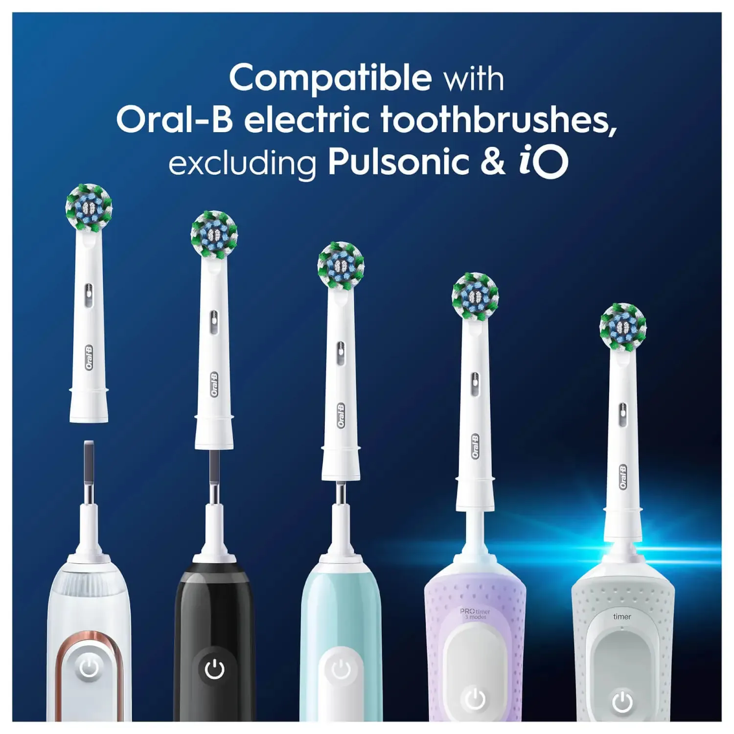 Oral-B CrossAction -vaihtoharja, 12 kpl